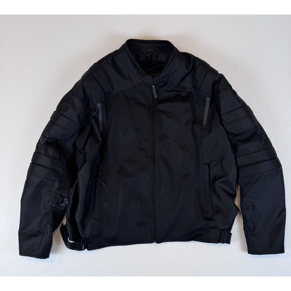 Bilt Blaze 2 Mesh Motorcycle Jacket Protective Armor Padded Men’s 4XL Black